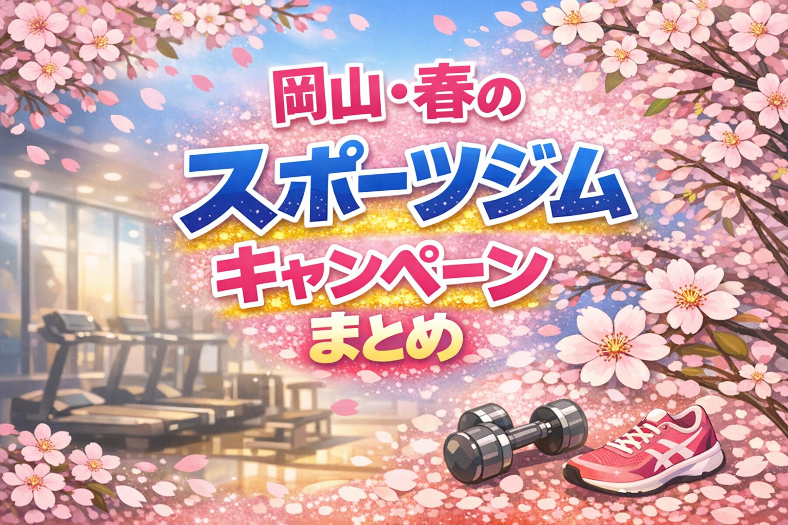 【岡山】各種スポーツジム2026年スプリングキャンペーンまとめ